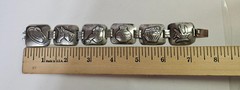 925 Sterling Silver Mexico Taxco beto horse donkey Bracelet -Signed LZ GUAD JAL?