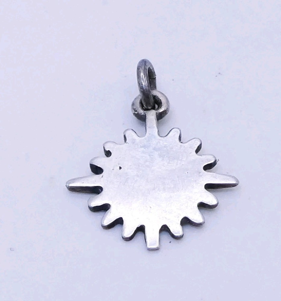 Sterling Silver 925 Blank Engravable Bracelet Charm .7″