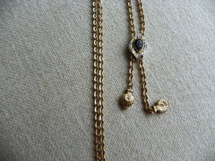 Victorian REVIVAL 1940s Vintage Slide Necklace (Needs clasp repair)