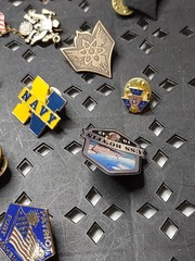 Lot Of Military Themed Pins Military Pin Lot DSTAB