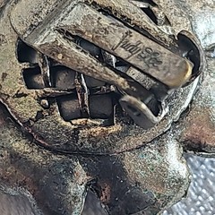 Signed Judy Lee Bracelet & Errings Blue Rhinestones Aurora Borealis Vintage