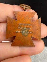 Vintage Woman’s Relief Corps Pendant 1800s