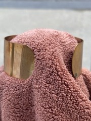 Vintage Engraved Copper Dragon Cuff Bracelet 1” Wide Adjustable Boho