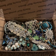 Vintage to Now Jewelry Lot, All Wearable Untested. No Broken. Box A6