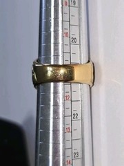 North American Hunting Club 14k Gold Over Sterling Silver Diamond Ring Sz 11.25