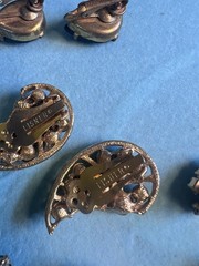 Lot 7 Pr Vintage Clip Earrings Lisner, Kramer, Weiss & Haskell & Lisner Necklace