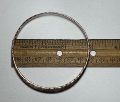RLM Studio Set of 3 Stacking Bangle Bracelets Brass Copper Sterling Silver China