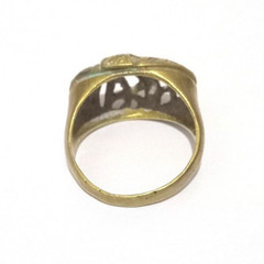 VINTAGE ANCIENT RING WITH ROMAN TOUCH NEAR EASTERN GILDING EXTREMELY INCREDIBLY
