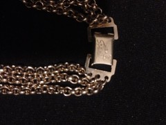 Spedeil Brass Classic Vintage Signet Multi Strand Bracelet Clasp 6.75 In