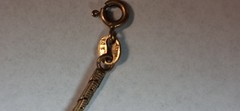 Vintage Multi Color 14k Gold Bracelet 7 1/4 Inches 5.3 Grams Lovely Retro Piece
