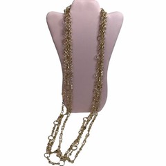 Vintage Lot Hong Kong Necklaces 60s 70s Eloxal Aluminum Lightweight 46 ” long
