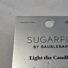 Sugarfix by Baublebar Light the Candles Menorah Stud Earrings Colorful Enamel