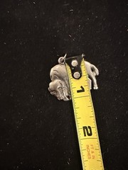 Vintage Silvertone Buffalo Pendant – Southwestern Style