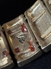 Vintage Lauren Conrad Multi Stone Flexible Cuff Bracelet