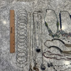 VTG TO NOW ESTATE JEWELRY LOT OF 40+ Pieces Lia Sophia Designer Gaudy Y2K
