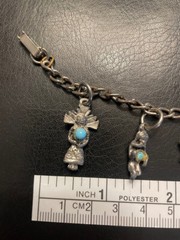 Vintage Silver Tone Charm Bracelet 7″ Fred Harvey Era AZ NM UT CA Western West
