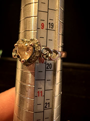 7 Gold/Silver tone some 18kt HGE,All missing stones, for repairs, all wearable
