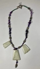 Lot Of 10 Vintage Miscellaneous Semi Precious Stone Necklaces
