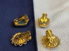 Vtg Clip-On Earring Lot Costume Jewelry Napier NWH Marvella Monet Sarah Cov