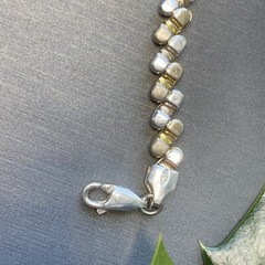 Vintage Saint Marco Bracelet Estate Fine Jewelry Pre-Owned Sterling Silver Italy