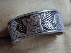 Vintage men’s ring sterling silver 925 Size 10 Weight 4.97 g. Ukrainian jewelry.