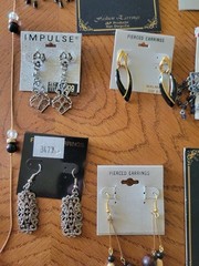 Vintage 90s Y2K Earrings 12 Lot Bundle Dangle Whimsigoth Boho Celestial Goth