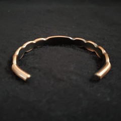 Vintage Copper Cuff Bracelet 6.5″ Western Boho