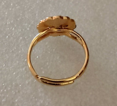 Vintage Leo The Lion 7/23-8/22 Zodiac Ring Adj. Sz 5-6.5 1980’s New NOS