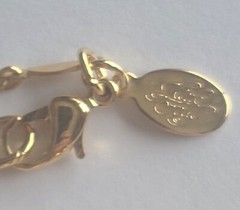 Kirk’s Folly Angel Harp Gold Tone Necklace 34 Inches Long, Pendant 2.5 Inches