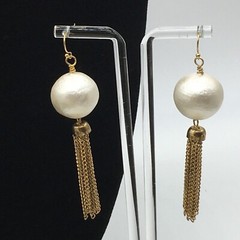 Shoulder Duster Earrings French Wire Hook 3.5″
