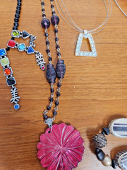 Jewelry Mixed Lot of 15 Vintage Necklaces Bracelets