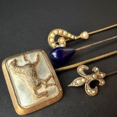 Antique Stick Pins – Victorian /Early 20th Century – Lot of 4 – Jewelry