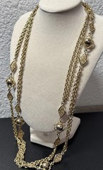 Lot 11 Unique Mixed Metals Chunky Bronze Silver Gold Brass Tone Chain Necklaces