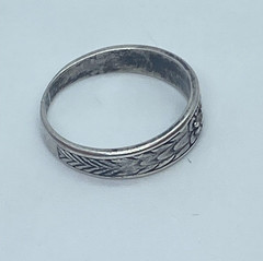 Rings Silver 925 Size 8.25 . Weight 2.86 g. Soviet Vintage Jewelry USSR