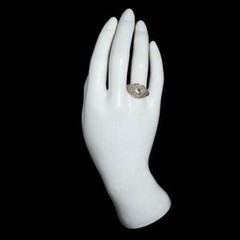 2CT Round Lab-Created Diamond Vintage Art Deco Wedding Ring 14K Yellow Gold Over
