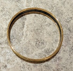 Vintage Rare Hermès Clic Clac-Style Enamel Bangle & Box