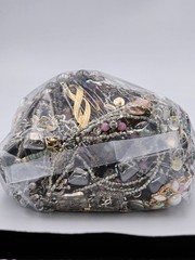 Mixed Wearable Jewelry Lot 26B Bag Vintage to Modern All Wearable 3 Lb 6 oz