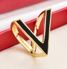 Sallys Quality 100% Brass & Enamel Scarf Ring Chain Buckles Brooch For Scarves