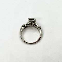 14k White Gold Vintage Art Deco Diamond Engagement Ring Size 3.5 (1705942-11)