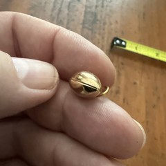 Vintage Football Pendant / Charm / Necklace / Jewelry / Sports