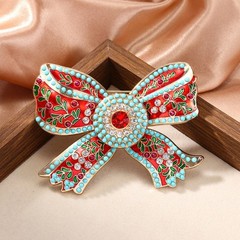 Fashionable Bowknot Brooch Ideal For Weddings Parties Or Evening Gatherings