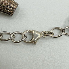 Estate Vtg BCB BROWN COUNTY BASKETS Sterling Silver Basket Charm Bracelet – 7.5″
