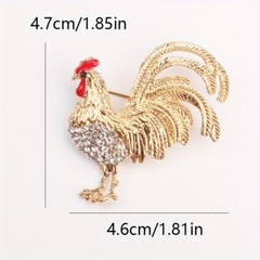 Fashion Creativity Personality Large Brooch Accessories Women Men Jewelry Gift