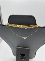 Vintage 9 Necklaces Faux Pearl Rhinestone Bead Gold Tone Wearable Or Sell
