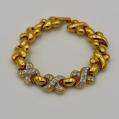 Vintage Gold Plated Bracelet Used Not specified