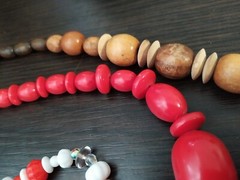 Vintage costume jewelry for women beads, Bracelet Made in the Soviet USSR