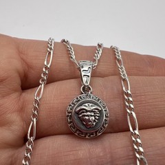Vintage Sterling Silver 925 Stamped Necklace Pendant Chain 5.50g Women’s Jewelry