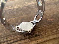 Wristwatch Watch Cuff Studio Time Quartz 361 PC21 AsIs Japan STD967T Domed Glass