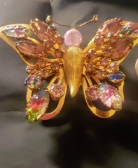 Vintage Selro Selini Butterfly Brooch