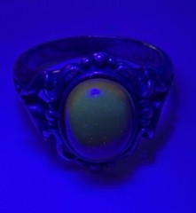 Vintage 925 Sterling Silver Honey Amber Ring Size 6 Stamped BY or BV 4.54g